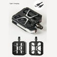 thumbnail image 4 of Cycling Pedals, Universal 2pcs Cycle Pedals Aluminum Alloy with Lights for Upgrading, 4 of 7