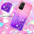 thumbnail image 4 of Funda para Xiaomi Redmi Note 11 4G/Note 11s 4G Transparente con Brillos Carcasa Protectora Antigolpes con Glitter Brillante, 4 of 5