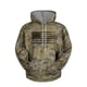 thumbnail image 4 of Sudadera con capucha con estampado 3D de la bandera de EE. UU. y gráficos patrióticos estadounidenses para hombres, sudaderas con capucha de camuflaje de manga larga para hombres, sudaderas con capuch, 4 of 5