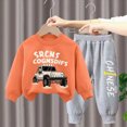 thumbnail image 2 of UAYOTSE Boys Trendy Long Sleeve Sweatshirt Suit Kids 3 6 12 18 Months 2T 3T 4T 5T 6T Fit Small Medium Size Outfit Size 6-7 Years, 2 of 7