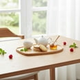 thumbnail image 5 of Bamboo Slider for 4.5-5 Qt Tilt Head Stand Mixer,Appliance Sliding Mat, Kitchen Countertop Storage Accessories Mixer Moving Tray Board Attachments, 5 of 5