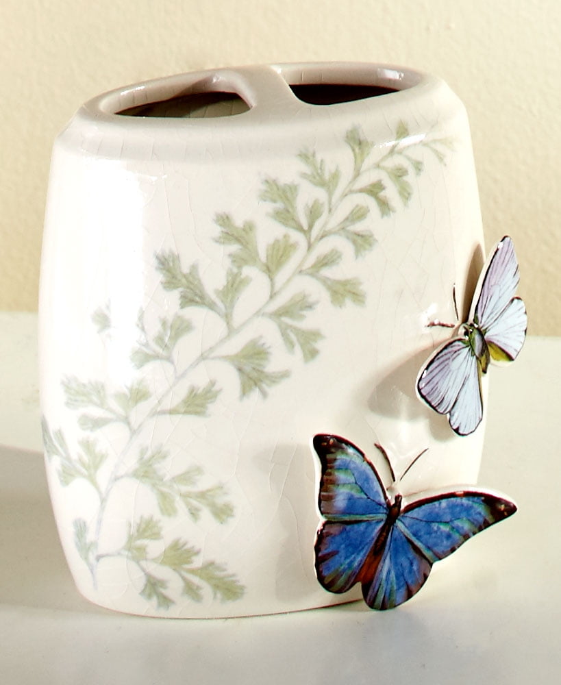 Butterfly Bathroom CollectionToothbrush Holder