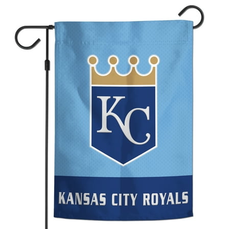 WinCraft Kansas City Royals 12" x 18" Applique Garden Flag