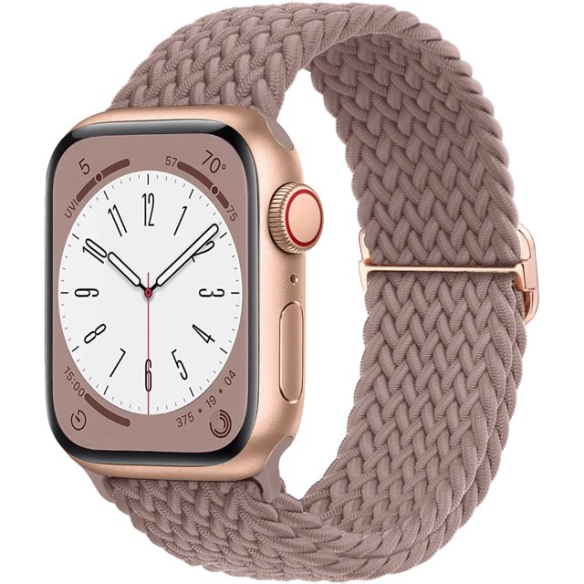 Correa trenzada Solo Loop para Apple watch, pulsera de 44mm, 40mm, 45mm, 49mm, 41mm, 45mm, iWatch series 8, 3, se, 5, 6, 7, Ultra
