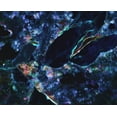 thumbnail image 2 of Tenoever, William 18x15 Gold Ornate Wood Framed with Double Matting Museum Art Print Titled - Midnight Rain, 2 of 4