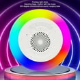 Portable Bluetooth Pool Speaker, Hot Tub Speaker with Colorful LED