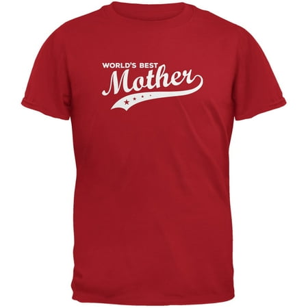 Mother's Day - World's Best Mother Red Adult