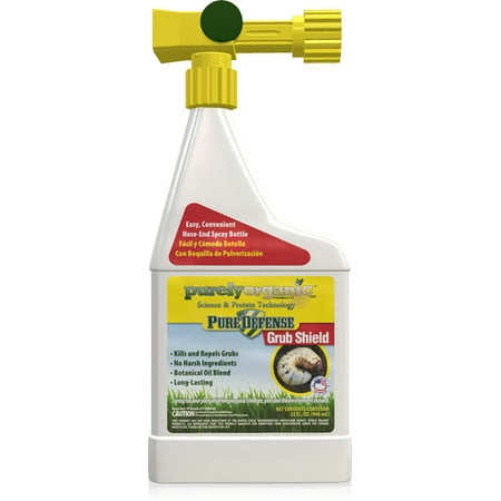 Purely Organic Products LLC Grub Shield 32 oz. hose-end spray (Best Product For Grub Control)