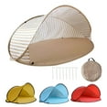 thumbnail image 2 of QDXFX Beach Pop-Up Tent Sun Shelter with Carry Bag Rope Stakes Easy Setup 2-3 Person Sunshade Tent Portable Folding Outdoor UV Protection Tent ,Red, 2 of 8