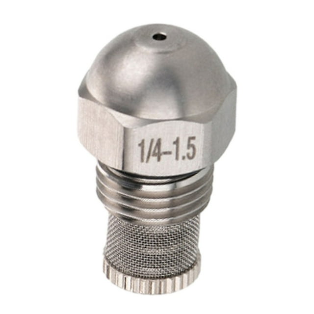 GLFILL Buse de Brumisation 1/4BSPT Dia 0.3-1.5mm Orifice Acier Inoxydable Pulvérisation Fine Buse d'Huile Chaudière Brûleur Injecteurs Diesel Buse 1.5mm