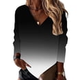 thumbnail image 2 of Vedolay Sweatshirt for Women Womens Long Sleeve Sweatshirts Casual Crewneck Loose Fit Pollover Hoodie Fall Cute Tops,Black L, 2 of 5