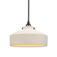 thumbnail image 4 of Bouclair White Ceramic Ceiling Lamp, 4 of 10