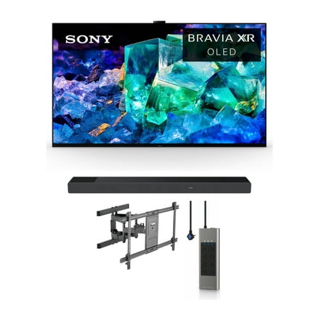 Sony XR55A95K 55-Inch Bravia XR A95K Series 4K HDR OLED Smart Google TV Bundle