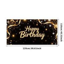 LUUFILx Happy Birthday Backdrop Balloon Party Background Celebration Decorations Banner Photography Props Festival Event Decor