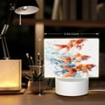 thumbnail image 6 of Fotbe Three Goldfish Watercolor Splash Pattern Acrylic Night Light Gift with 3 Color ModesTouch-Sensitive LED Lamp Perfect Gift for Mother's Day, Birthday, or Christmas, 6 of 9