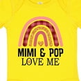 thumbnail image 4 of Inktastic Mimi and Pop Love Me Girls Granddaughter Rainbow Girls Baby Bodysuit, 4 of 5