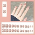 thumbnail image 7 of UDIYO 1 Set Fake Nails Seamless Ultra-thin Harmless Frosted Finished Nail Enhancement Stickers for Manicure Store, 7 of 7