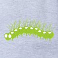 thumbnail image 2 of CafePress - Tr_Hairycaterpillar Gr - Cute Infant Baby Football Bodysuit, 2 of 3