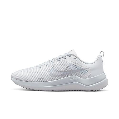Nike Women's Low-Top Sneakers, White Metallic Silver Pure Platinum, 5.5