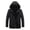 Black, variant on Herrnalise Outdoor Warm Clothing Heated For Riding Skiing Fishing Charging Via Heated Coat Black