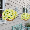 thumbnail image 7 of 2 Sets of Simulated Morning Glory Hanging Baskets, Durable and Uv Resistant Outdoor Hanging Baskets for Spring and Summer Decoration, 7 of 7