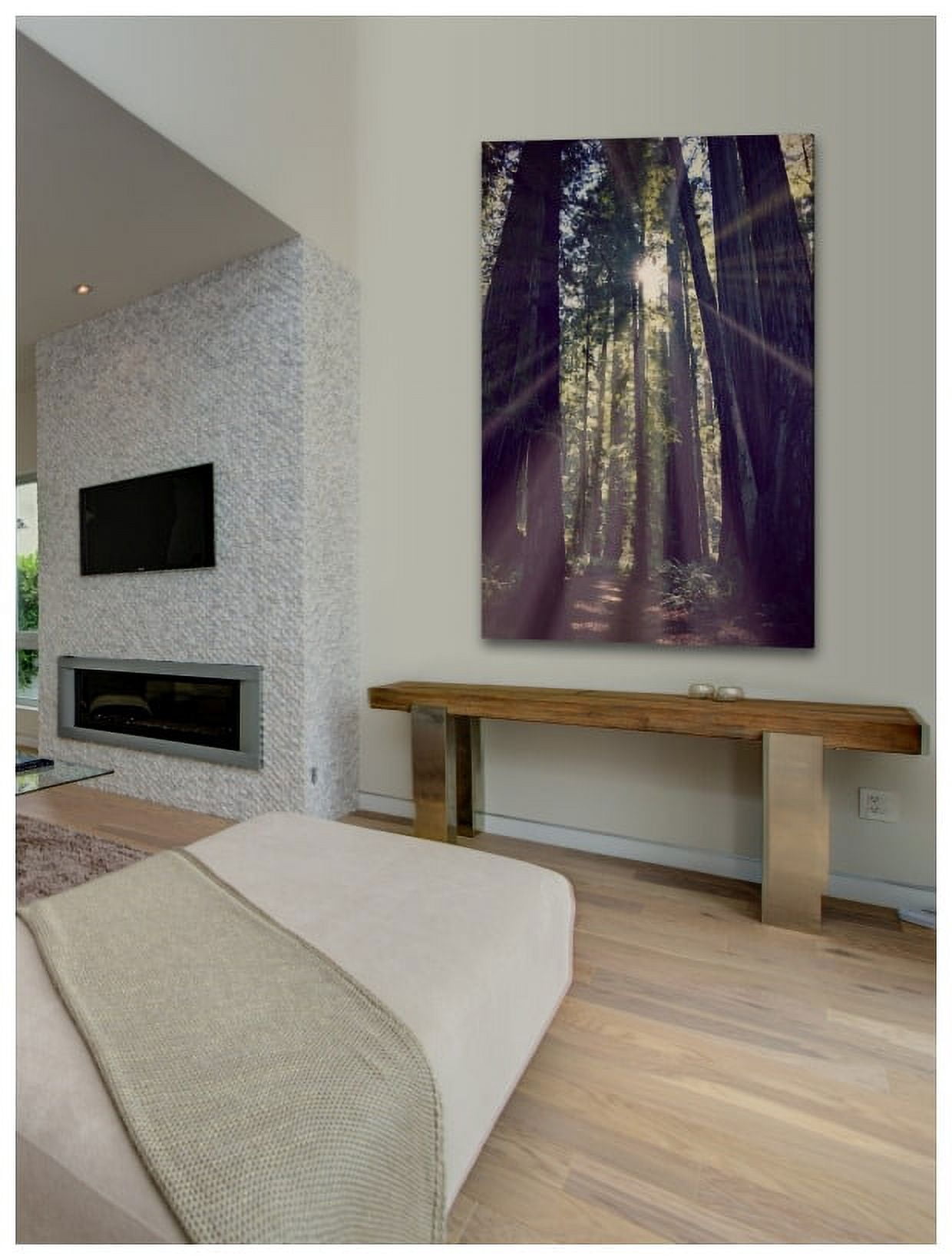 Marmont Hill "Redwoods Hike" by Robert Dickinson Painting Print on Canvas