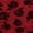 BURGUNDY, variant on Women's Printed Pattern Tie Back Halter Neck Blouse