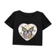 thumbnail image 3 of Camiseta corta informal Fernando ropa deportiva de verano para mujer S, 3 of 7