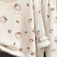 thumbnail image 5 of WUANDIXFA Baby Girls' Clothing Sets Girls Comfortable Warm Plush Casual Sleepwear Pajama Set,Pink,11-12 Years, 5 of 5
