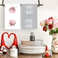 thumbnail image 4 of TOFOTL Soft Towel,Valentines Day Love Print Kitchen Dish Towels Absorbent Quick Drying Cleaning Dishcloth, 4 of 4