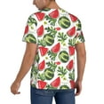 thumbnail image 2 of Fotbe Watermelons Baseball Jersey Shirt for Men and Women, Casual Short Sleeves Button Down T-Shirt-3X-Large, 2 of 9
