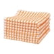 thumbnail image 1 of 5 Trapos, Toalla de Cocina Secador, La Josefina, Ultra Absorbente 100% Algodón (Naranja) La Josefina Cuadros anaranjados, 1 of 5