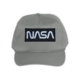 thumbnail image 1 of Gravity Threads NASA Cotton Twill Cap - White Logo - Grey, 1 of 2