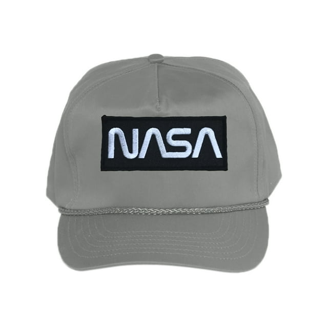 Gravity Threads NASA Cotton Twill Cap - White Logo - Grey