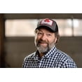 thumbnail image 3 of J&D Productions, Inc. Massey Ferguson Tractor Hat, Gray with Black Mesh Back, 3 of 4