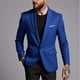 thumbnail image 1 of Ceisia Stretchy Wrinkle-Resistant Men's Slim Fit Casual Solid Color Blazer Gift, 1 of 3