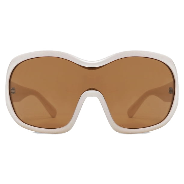 Gafas de sol TYA oversize con diseño envolvente y protección 100% UV400 para mujer y hombre