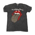 thumbnail image 1 of The Rolling Stones  Adult Leopard Tongue Acid Wash T-Shirt, 1 of 6