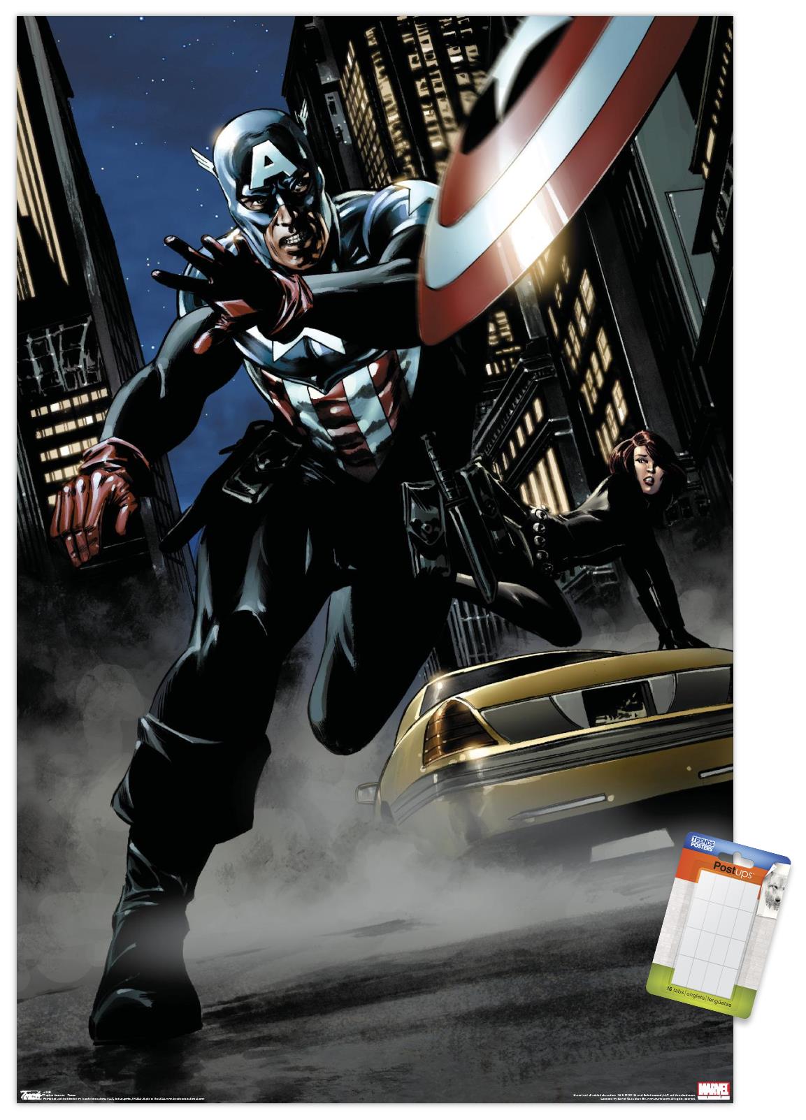 ワンピなど最旬ア！ 【並行輸入品】Trends International Marvel Comics-Captain America-75Th  Wall Poster, 14.725 その他 - www.aidija.lt