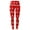 Red, variant on Fiaer Christmas Red Leggings Women Fashion Funny Printed Xmas Yoga Pants High Waisted Slim Fit Plus Size Cozy Workout Trousers Red XL