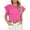 Hot Pink tank tops for women, variant on ATOYSOY Women's Cotton Lined Loose Basic Tank Tops Sleeveless Trendy Tees Beach Solid Color Crew Neck Casual Workout Versatile Summer Camisole Girls Retro Brown L