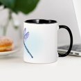 thumbnail image 4 of CafePress - Dragonfly Natures Jewel Mug - 11 oz Ceramic Mug - Novelty Coffee Tea Cup, 4 of 6