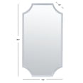 thumbnail image 3 of SAFAVIEH Elenin 19.8 in. x 36 in. Solid Frame Mirror, Silver, 3 of 5