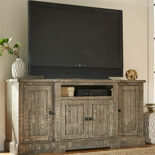 Progressive Meadow 72 Tv Stand In Weathered Gray Walmart Com Walmart Com