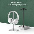 thumbnail image 4 of Titular de auriculares inalámbricos Base de silicona portátil Gamificación protectora Auriculares Soporte Auriculares Pantalla Soporte Accesorios Blanco Inevent EL014506-02B, 4 of 7