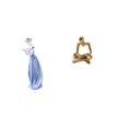thumbnail image 1 of Escultura De Figura De Dama De Porcelana, Estatua De Niña Nórdica Moderna, Adorno Creativo De Pensador Abstracto Para Sala De Estar, Estante, Gabinete, Escritorio, Decoración, 1 of 8