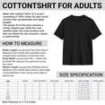 thumbnail image 7 of Men's I Don't Give A Mouse And Donkey Graphic T-Shirt, Premium Cotton Short Sleeve Crew Neck Tee, 7 of 7