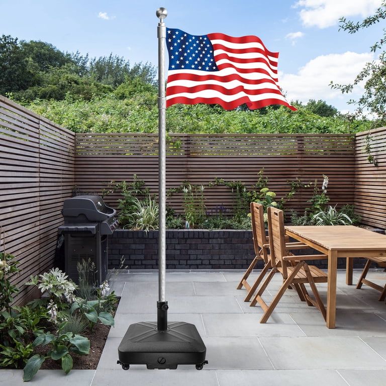 flag patio umbrella Daily Treasures American Cover, 420D Oxford Fabric Umbrella Cover Waterproof with Telescopic Rod-Outside Parasol Cover Fits 8ft to 11ft Garden Outdoor Umbrella, Windproof Dustproof : Patio, Lawn preventing the outdoor patio umbrella from tilting easily Striped Flag Patio Umbrella
