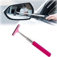 thumbnail image 1 of Retractable Rearview Mirror Wiper, Snow Brush and Ice Scraper Extendable Car Snow Scraper and Brush Shovel Wiper Parts for Car Window Cleaning Tool Waterproof Anti-Glare Anti-Fog, 1 of 4