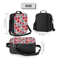 thumbnail image 2 of Pofeuu Tomato Print Lunch Bag Women Insulated Lunch Box Reusable Leakproof Large Spacious Cooler Tote for Women Men, 2 of 7